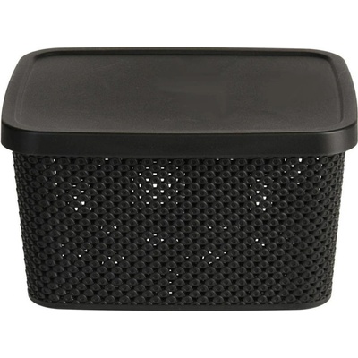 Storage Solutions Úložný koš Black 1 27,5 x 15 x 22 cm