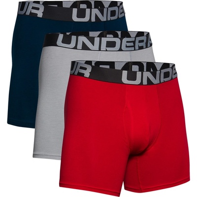 Under Armour pánské boxerky Charged Cotton 6in 3Pack