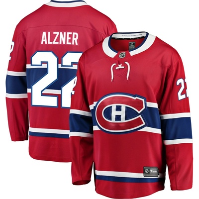 Fanatics Dres Montreal Canadiens #22 Karl Alzner Breakaway Alternate Jersey