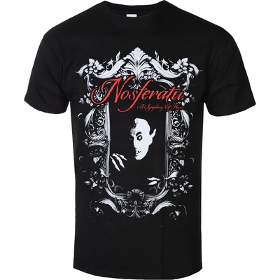 Plastic head Мъжка тениска nosferatu - ornamental - black - plastic head - p90003