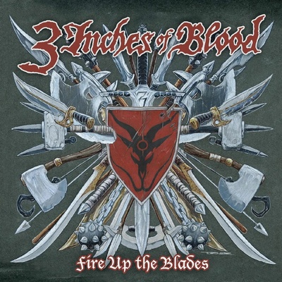Three Inches Of Blood - Fire Up The Blade Coloured Vinyl 2 LP