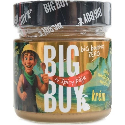 Big Boy Spicy Pája Jemný lískový krém s březovým cukrem 220 g