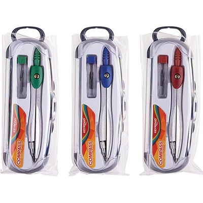 Keyroad kružidlo kovové s tuhami mix farieb KR972794