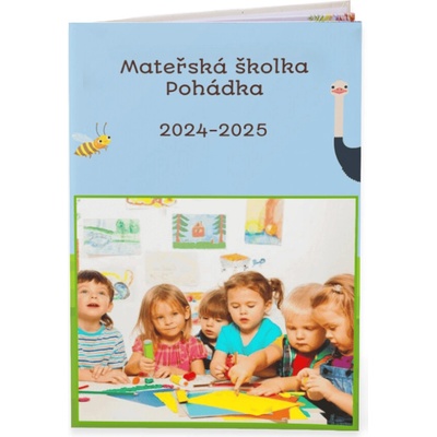 Školní fotokniha A4 – šablona Zvířátka