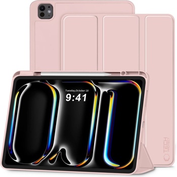 Tech-Protect Силиконов калъф за iPad Pro 13" 7 / 8 2024-2025 от Tech-Protect SC PEN - Pink (5906302335756)