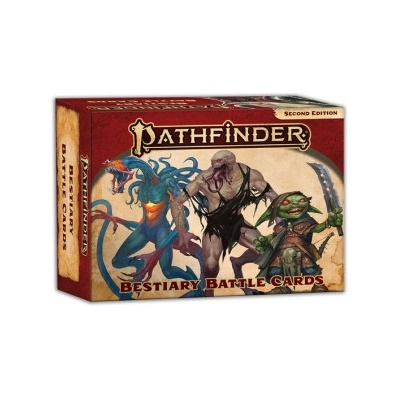 Paizo Publishing, LLC Pathfinder Bestiary Battle Cards (P2) | Paizo Staff