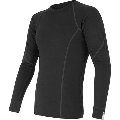 Sensor Merino Wool Active dl. r. мъжка функционална тениска Размер: M / Цвят: черен