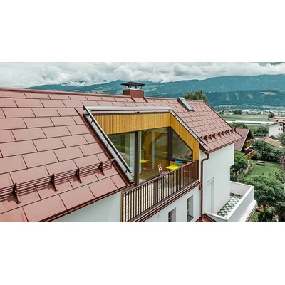 Prefa R.16 P.10 Strešný panel 05 tmavočervená
