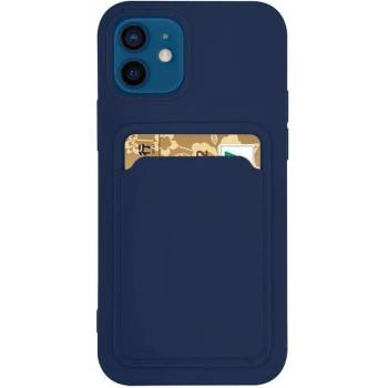 HQWear Кейс кардхолдър/портфейл за Samsung Galaxy S22 + (S22 Plus), тъмносин (KXG0035581)