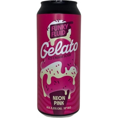 Gelato Neon Pink 18° 0,5 l (plech)