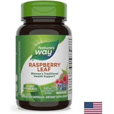 Nature's Way Малина (лист) 450 mg 100 V капсули | Nature’s Way (16100)