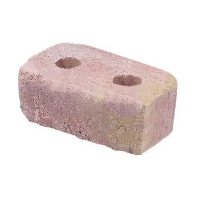 DITON History zdící blok - základní kámen - ČERVENO-OKROVÁ