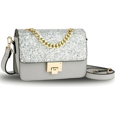 Kabelka Shine KP4618 Sivá