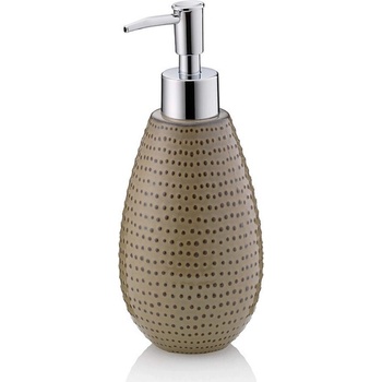 Kela Диспенсър за течен сапун цвят мока KELA от серия Dots