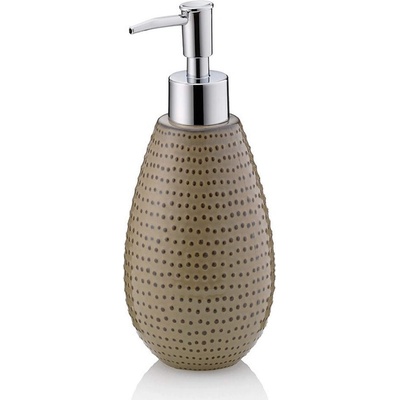 Kela Диспенсър за течен сапун цвят мока KELA от серия Dots