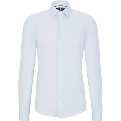 HUGO BOSS Риза с дълъг ръкав BOSS P Hank Kent C1 222 10251240 long sleeve shirt - White