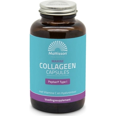 Mattisson Healthstyle Marine Collagen Peptan Type I, 180 капсули, Mattisson Healthstyle