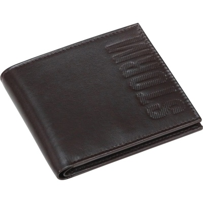 PLUTUS EMBOSSED WALLET BROWN STORM