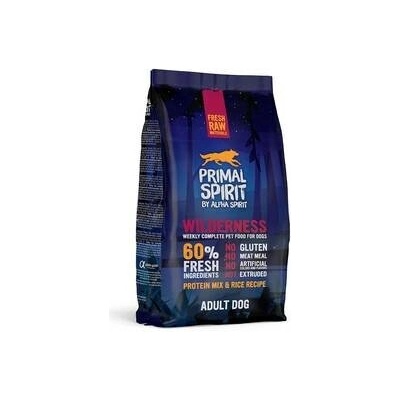 Primal Spirit Dog 60% Wilderness 2 x 1 kg