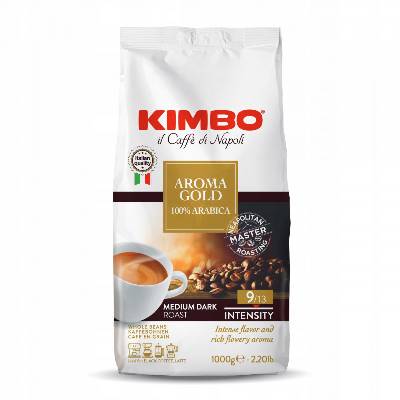 Kimbo Aroma Gold zrnková káva 1 kg