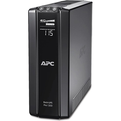 APC Back-UPS BR1200G-GR, (3+3 Schuko) 1200VA (720 W) 230, LCD, LINE-INTERACTIVE непрекъсваемо захранване, кула (BR1200G-GR)