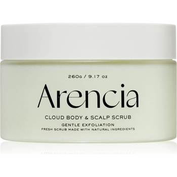Arencia Fresh Cloud Geranium & Primrose фин пилинг за тяло и коса 260 гр
