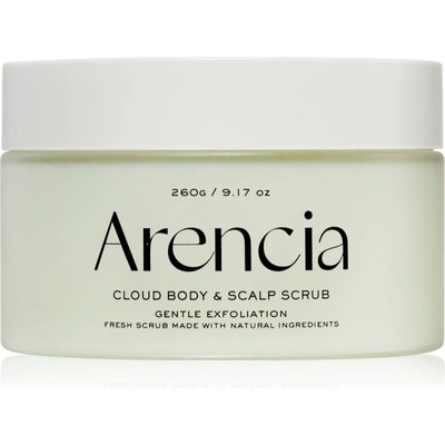 Arencia Fresh Cloud Geranium & Primrose фин пилинг за тяло и коса 260 гр