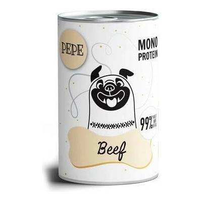 PAKA ZWIERZAKA PEPE 99% hovězího masa 400 g