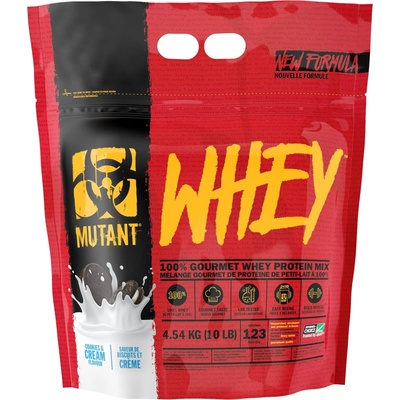 MUTANT Whey, cookies & cream, 4.54 kg, Mutant (21153EX)