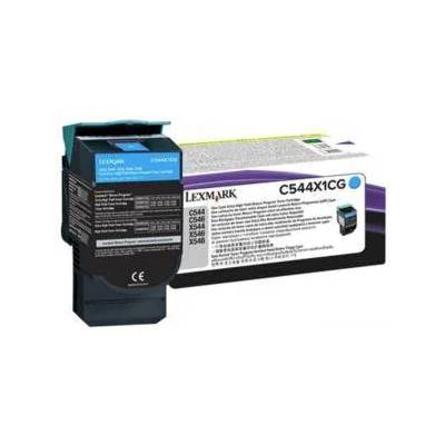 Lexmark Консуматив Lexmark C544, X544, Extra High Yield Return Programme Toner Cartridge, 4000 копия, Син, C544X1CG