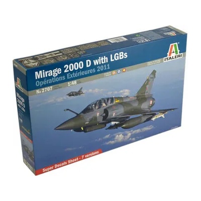Italeri Щурмовак Mirage 2000D w/LGBs OPEX 2011 (2707)