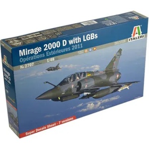 Italeri Щурмовак Mirage 2000D w/LGBs OPEX 2011 (2707)