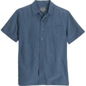 Royal Robbins Мъжка риза с копчета Royal robbins Desert Pucker Dry S/S Shirt - Collins Blue (033-3226-0211)
