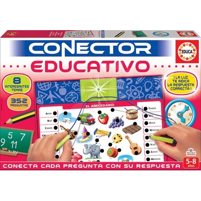 Educa Conector Educativo & Učenie španielsky 352 otázok od 5-8 rokov