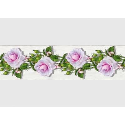 AG Design WB-8229 samolepící bordura Květiny, rozměry 0,14 x 5 m