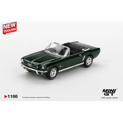 MINI GT Ford Mustang Convertible 1964 Highland Green blister 1:64