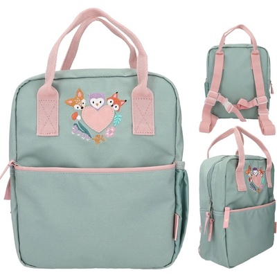 Princess Mimi batôžtek so zvieratkami Zeleno-ružový