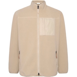KnowledgeCotton Apparel Мъжко поларено яке KnowledgeCotton Apparel Everyday Adv. Nordic Light Zip FL Fleece jacket - Light Feather Gray - размер XL (005-6707-0214)