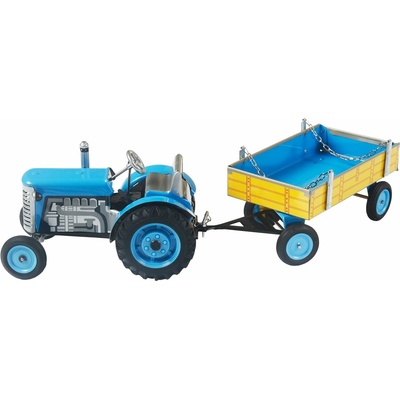 Kovap Traktor ZETOR s valníkom modrý