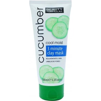 Image 1 of Beauty Formulas Маска за лице с краставица 100мл