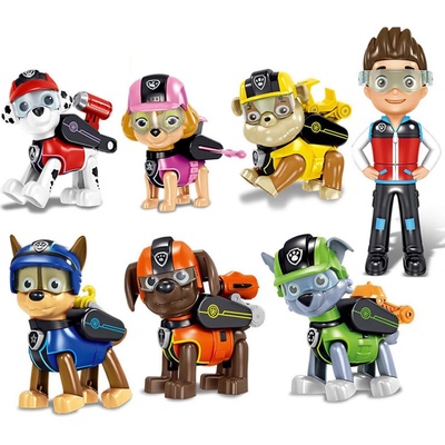 Tlapková Patrola Flexibilní Paw Patrol 7 ks