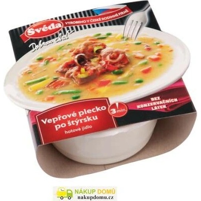 Švéda vepřové plecko po štýrsku 360 g