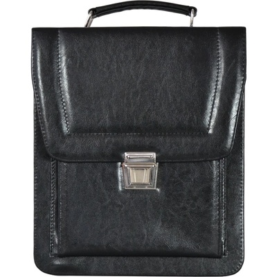 REAbags aktovka 7207 černá/nikl 15l