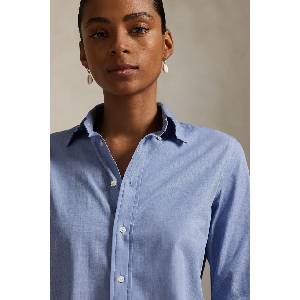 Ralph Lauren риза дамска от памук с еластан (211941509) - answear - 312,74 лв