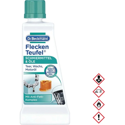 Dr. Beckmann ďáblík na skvrny maziva oleje dehet vosk 50 ml