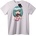 NOONEBRAND Тениска Аниме момиче с шоколад - 4XL, White
