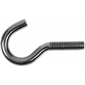Inahsi Open hook screw with metric thread r8 5*60mm