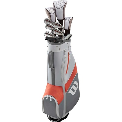 WILSON W set komplet SGI 1200 TPX 9 holí women RH + cart bag graphite – Zbozi.Blesk.cz