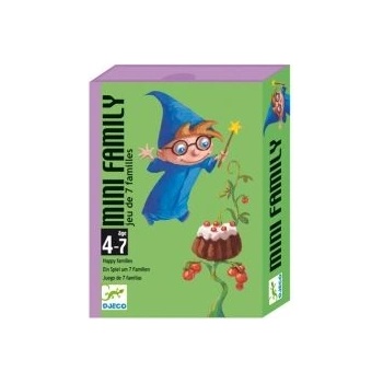 DJECO - Детски карти за игра Mini family (DJ05101)
