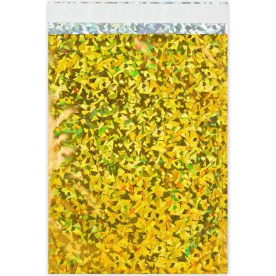 Holografické fóliové obálky - 450 x 320 mm (C3) - Holografická zlatá